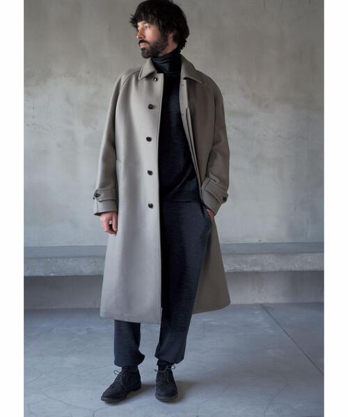 LOEFF（ロエフ）の「＜LOEFF（ロエフ）＞ W/CA メルトン ステンカラー