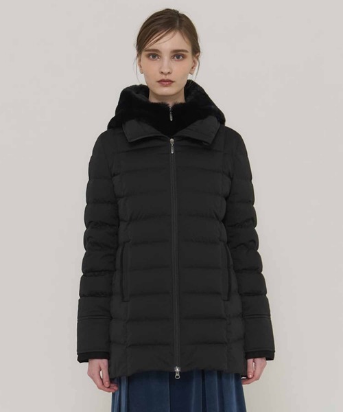 YOSOOU/ヨソオウ】2way Fur Liner Hood Coat/2wayファーライナー