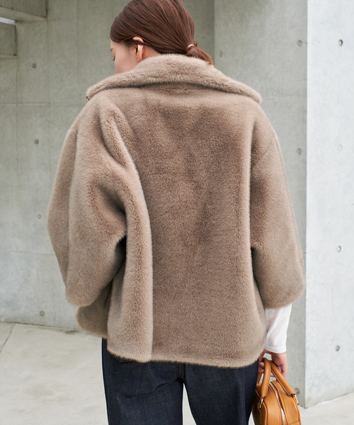 IENA（イエナ）の「LOU ANDREA/ルーアンドレア ECO-FUR BZ エコファー