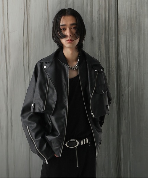 archive 00s HARE シングルレザージャケット 00s archive 羊革レザーハ