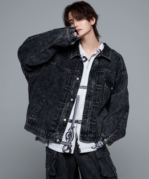 ADRER（アドラー）の「13.5oz vintage over denim jacket/ヴィンテージ