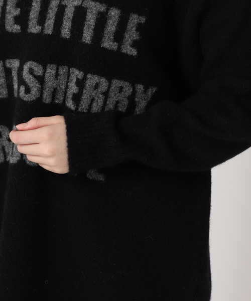 FRAMeWORK（フレームワーク）の「アルパカ混ロゴインターシャニット