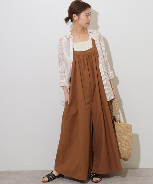 追加》ギャザーサロペット（サロペット/オーバーオール）｜JOURNAL