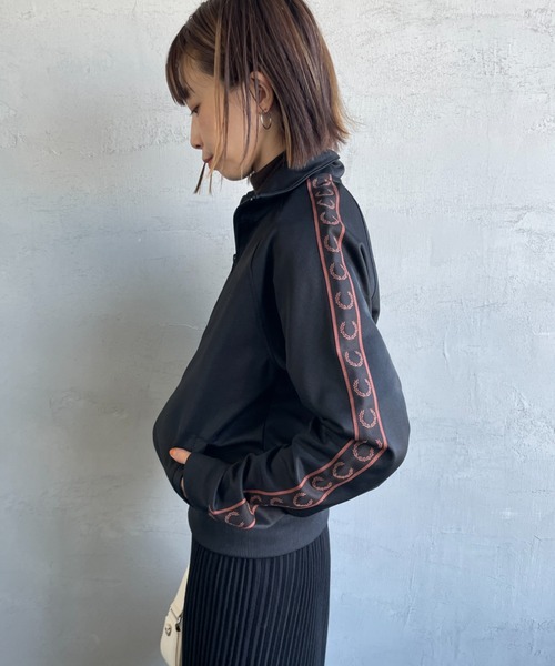 FRED PERRY/フレッドペリー] コントラストテープ トラックジャケット