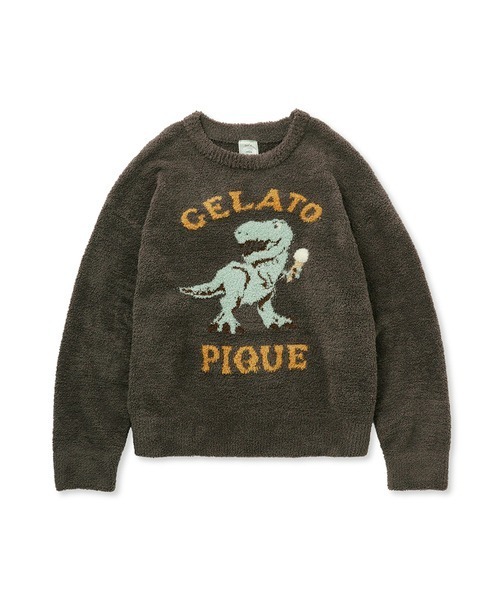 gelato pique（ジェラートピケ）の「ダイナソージャガードプルオーバー