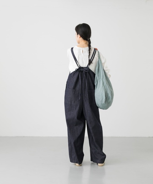 かぐれ（カグレ）の「デニムイージーサロペット（サロペット