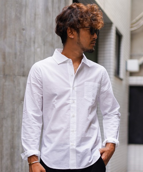 adamsJUGGLER（アダムスジャグラー）の「S.Rサッカーロングシャツ