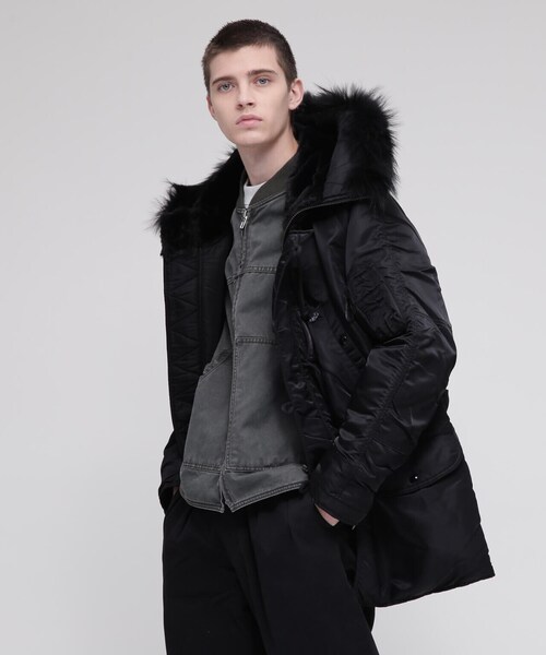 AVIREX（アヴィレックス）の「N-3B BLACK / N-3B ブラック / AVIREX