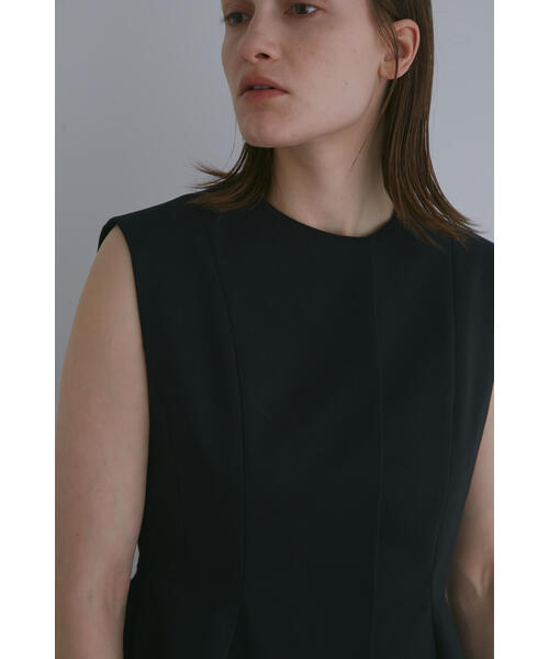 ◇ダブルクロスペプラムジレ（Tシャツ/カットソー）｜LE PHIL