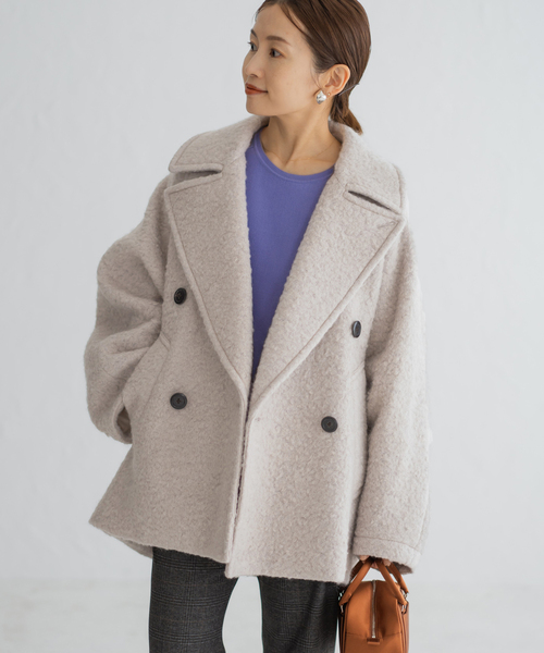 IENA（イエナ）の「ループインレイ ショートコート（その他アウター