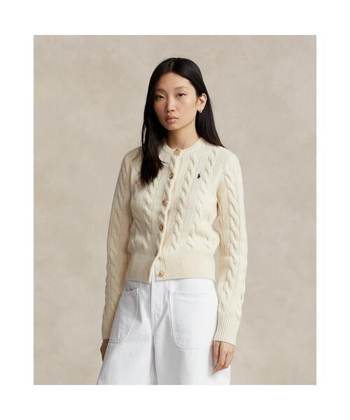 POLO RALPH LAUREN（ポロ ラルフ ローレン）の「ケーブルニット ウール