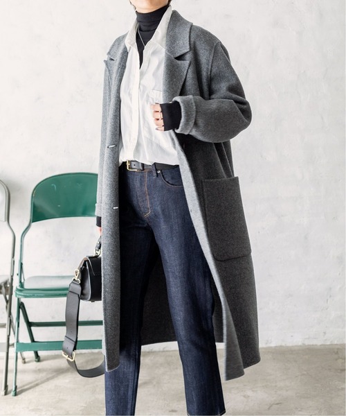 セール】エアリーウールリバーチェスターコート◇（チェスターコート