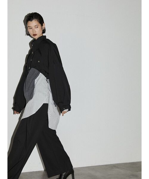 UN3D.（アンスリード）の「ボリュームスリーブショートブルゾン