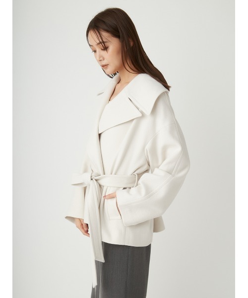 FRAY I.D（フレイアイディー）の「ビッグカラーショートコート（その他