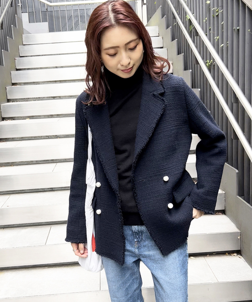 Spick & Span（スピックアンドスパン）の「ファンシーツィードダブル