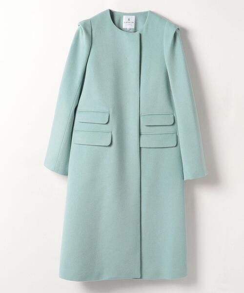 LANVIN en Bleu（ランバンオンブルー）の「ショルダータックウール