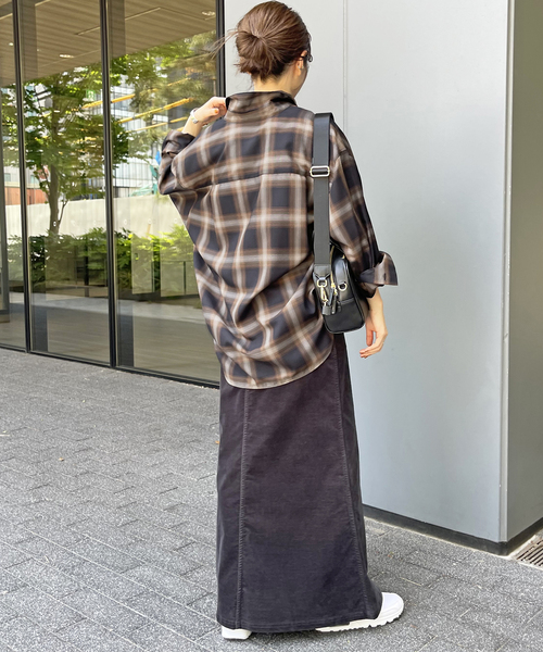 Spick & Span（スピックアンドスパン）の「TRツイルチェックシャツ