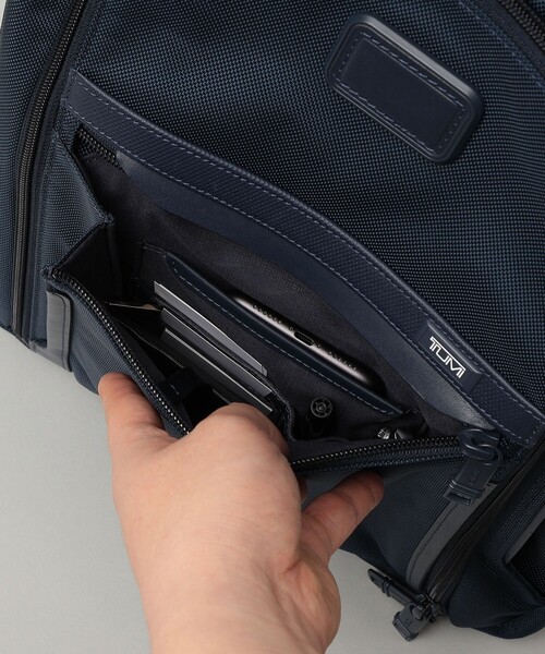 SHIPS別注】TUMI: 完全別注モデル『ALPHA 3』ミッド 3WAY バッグ