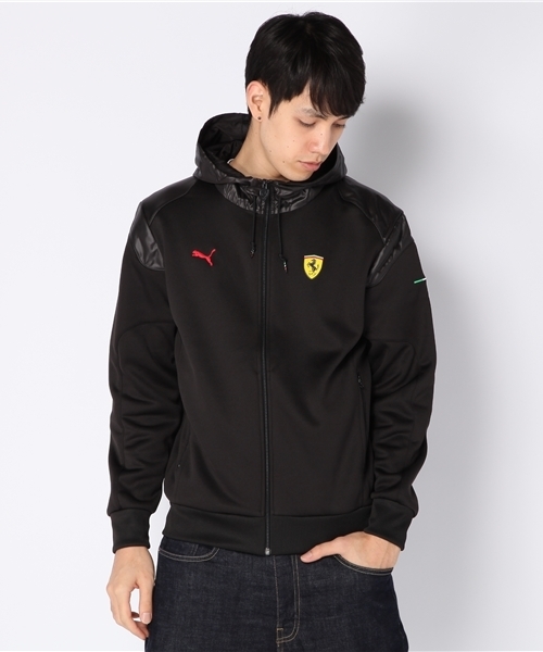 PUMA（プーマ）の「ソフトシェル ジャケット - フェラーリ（パーカー