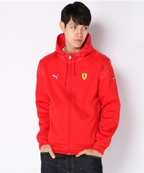 PUMA（プーマ）の「ソフトシェル ジャケット - フェラーリ（パーカー