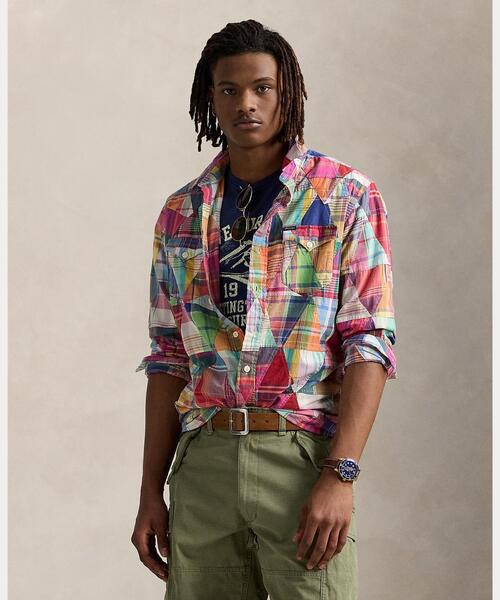 POLO RALPH LAUREN（ポロ ラルフ ローレン）の「パッチワーク マドラス