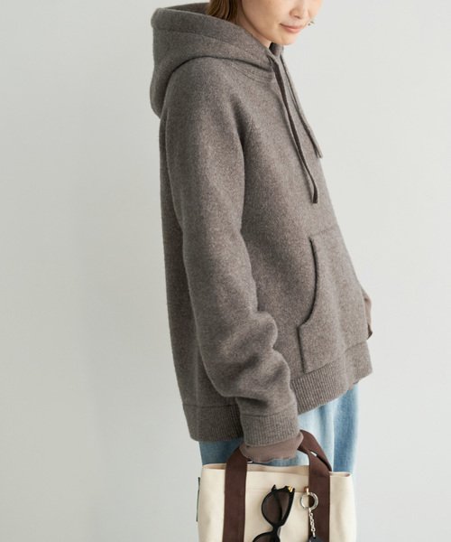 Deuxieme Classe（ドゥーズィエムクラス）の「Knitted フーディー