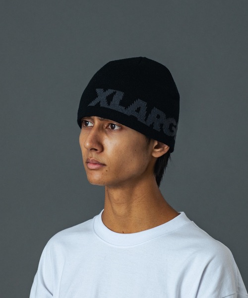 STANDARD LOGO BEANIE（ニットキャップ/ビーニー）｜XLARGE
