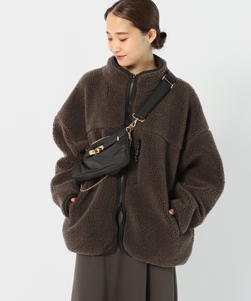 Deuxieme Classe（ドゥーズィエムクラス）の「ボアブルゾン（ブルゾン