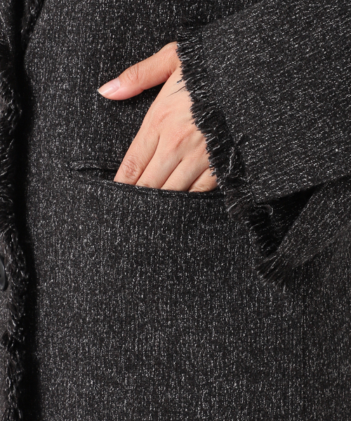 CITYSHOP（シティーショップ）の「FRINGE TWEED ジャケット（その他