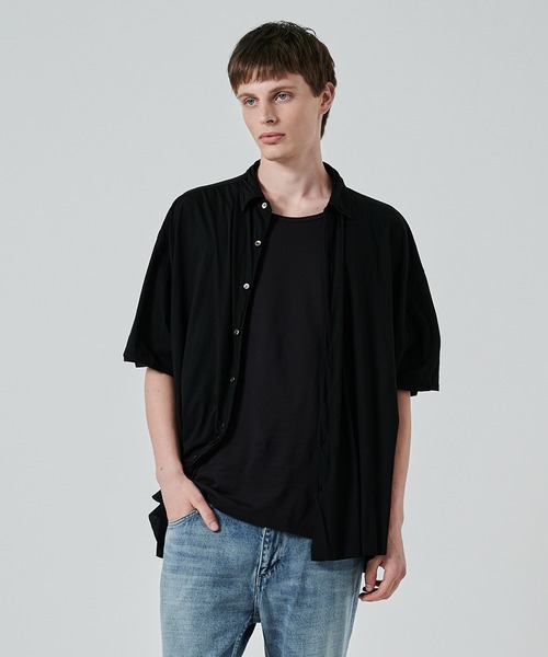 KANEMASA PHIL.】46G Artisan S/S Shirt（シャツ/ブラウス）｜KANEMASA