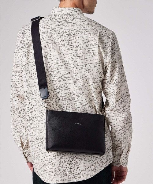 シグネチャーストライププラー 2WAY ミニショルダーバッグ【553404