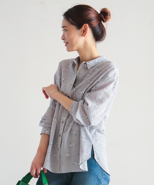 NOMBRE IMPAIR ダルメシアン柄ブラウス NOMBRE IMPAIR（ノンブル