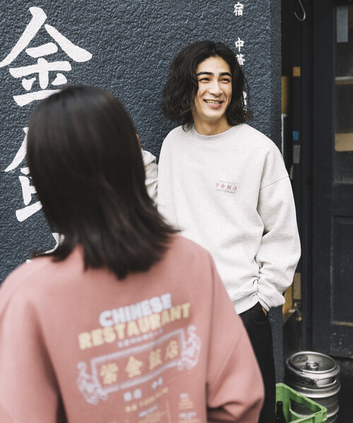 セール】限定展開 紫金飯店×FREAK'S STORE 別注 ビッグシルエット