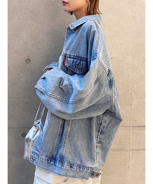 Ungrid（アングリッド）の「ビッグシルエットデニムジャケット（デニム