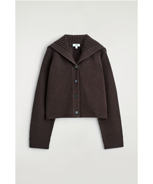 セーラーカラーウールカーディガン（カーディガン/ボレロ）｜COS（コス