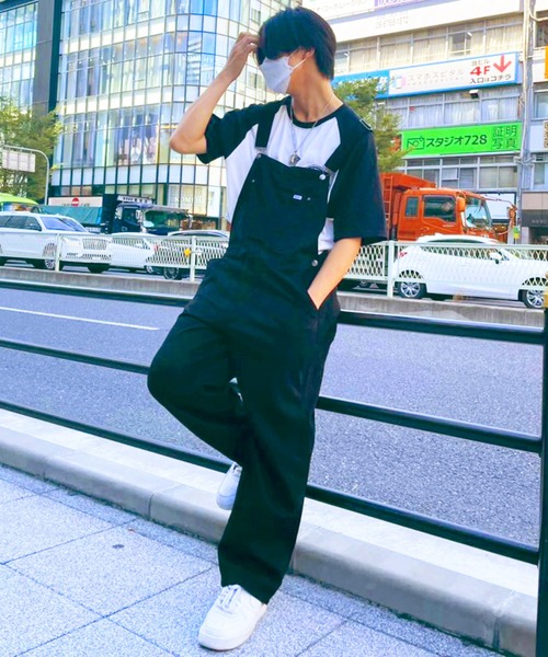 8(eight)（エイト）の「ベーシックデニムオーバーオール（ユニ