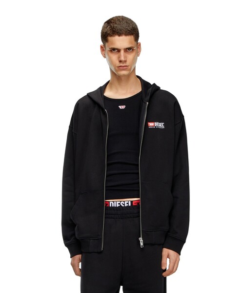 DIESEL（ディーゼル）の「メンズ スウェット パーカー（パーカー