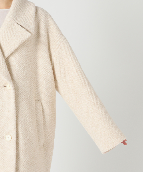 plage（プラージュ）の「GIOLICA ヘリンボン コクーンコート（その他