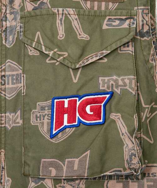 HYSTERIC GLAMOUR（ヒステリックグラマー）の「BAD AS MAMA M65ベスト