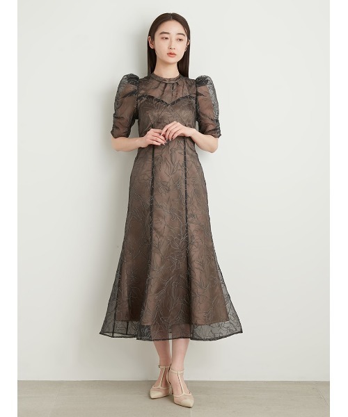 LILY BROWN（リリーブラウン）の「【WEB限定00サイズあり】エンボス