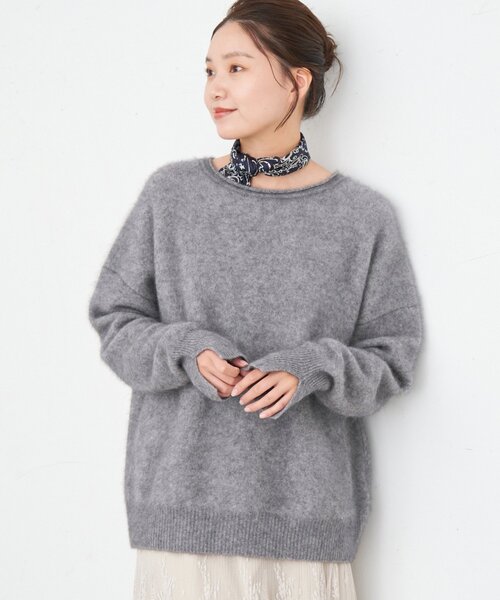 IENA（イエナ）の「fluffyファー プルオーバー（ニット/セーター