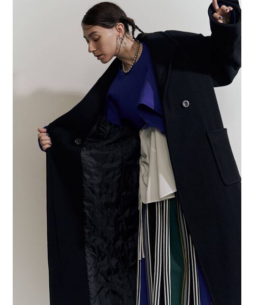 UN3D.（アンスリード）の「アシメカラーウールコート（その他アウター