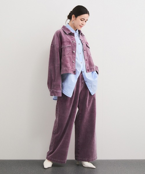 セール】製品染めコーデュロイパンツ/セットアップ対応（その他パンツ