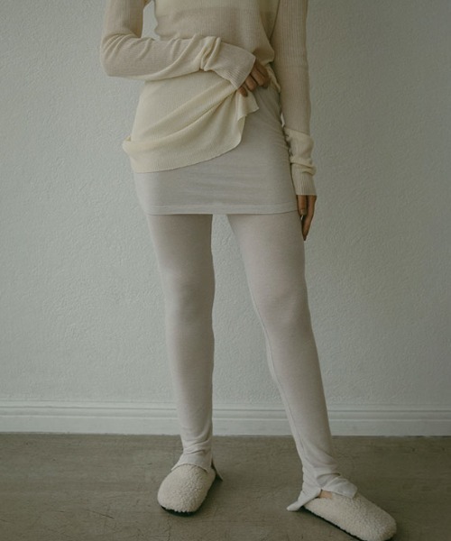 カットソースリムスカパン（レギンス/スパッツ）｜ETRE TOKYO（エトレ