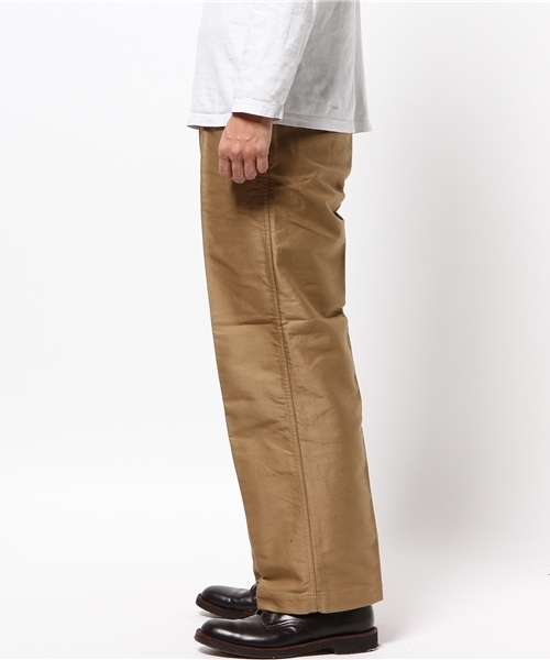 SHIPS（シップス）の「AURALEE(オーラリー): FINX MOLSKIN WIDE PANTS