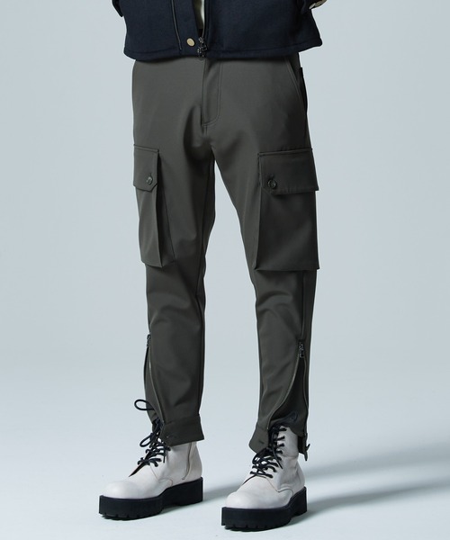 Zip Flare Cargo Pants / ジップフレアカーゴパンツ（カーゴパンツ