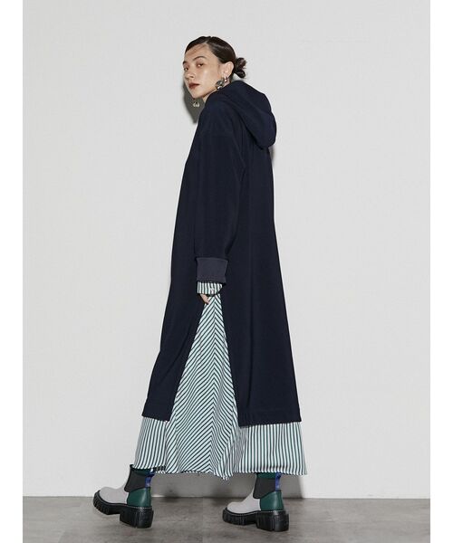 UN3D.（アンスリード）の「ドッキングスウェットワンピース