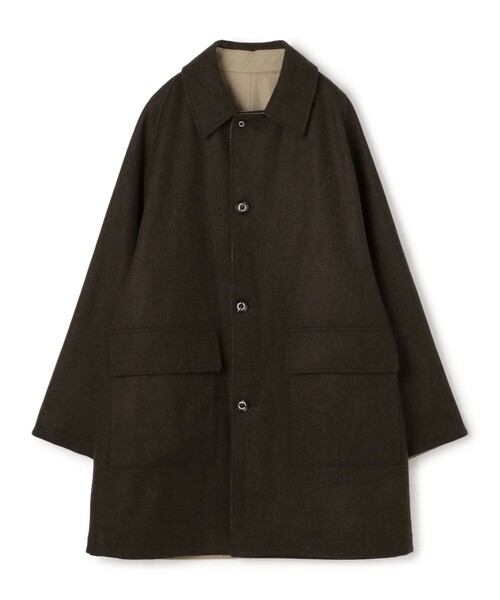 セール】【別注】INVERTERE ウールコットン リバーシブルコート