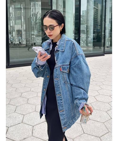 Ungrid（アングリッド）の「ビッグシルエットデニムジャケット（デニム