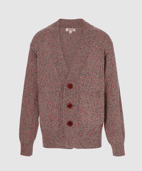 MASU（エムエーエスユー）の「MELANGE LOOSE CARDIGAN（カーディガン
